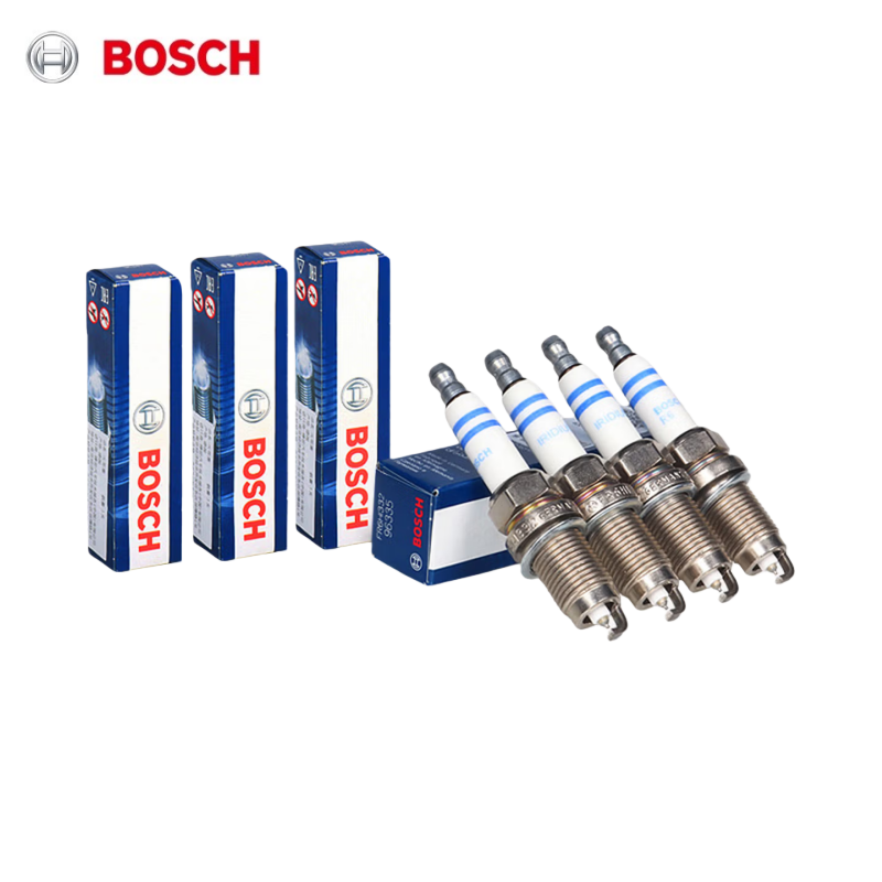 Bosch Spark Plug Platinum - 4 قطع شمعات إشعال بوش مزدوجة