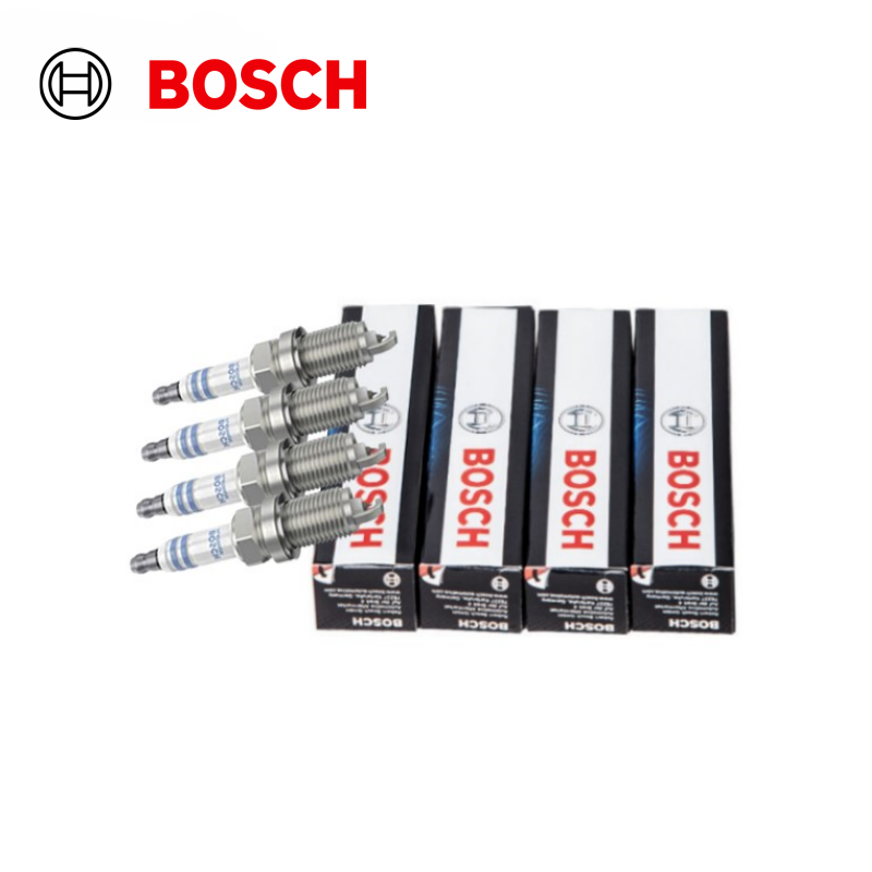 Bosch Spark Plug Platinum - 4 قطع من شمعات الإشعال البلاتينية