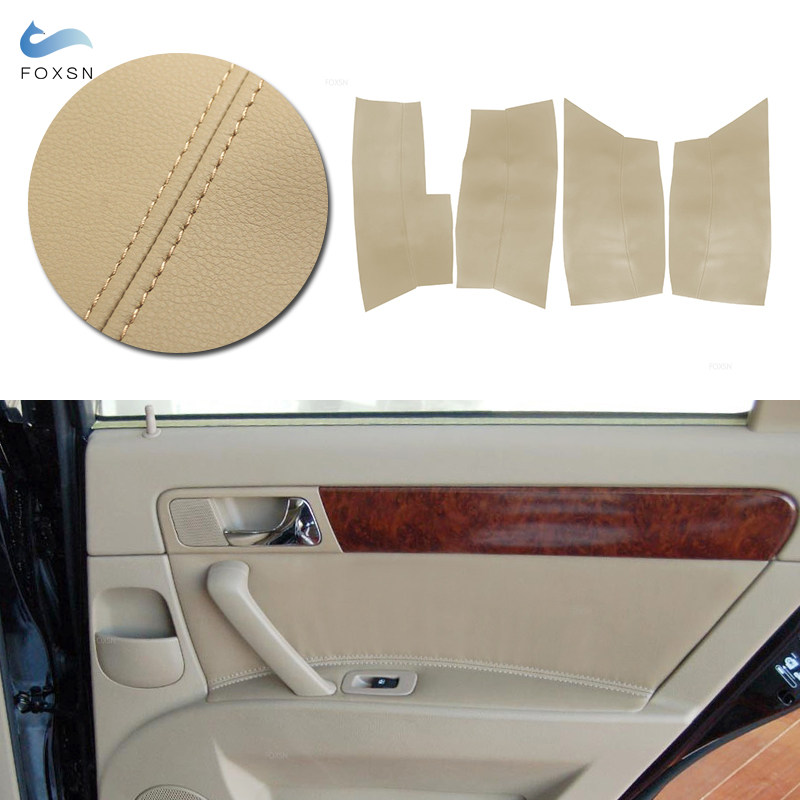 Leather Cleaner Interior - 4 قطع غطاء لوحة مسند ذراع