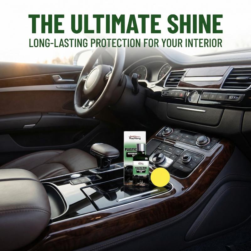 Trim Restorer Plastic - طقم تجديد وتلميع بلاستيك السيارة، طلاء