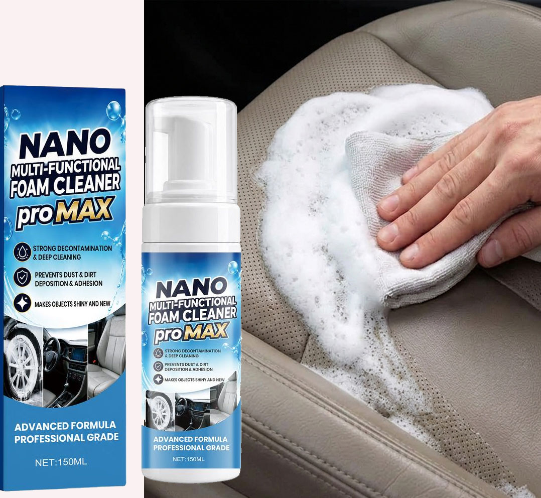 Seat Cleaner Fabric - منظف رغوي لإزالة البقع العنيدة والقضاء