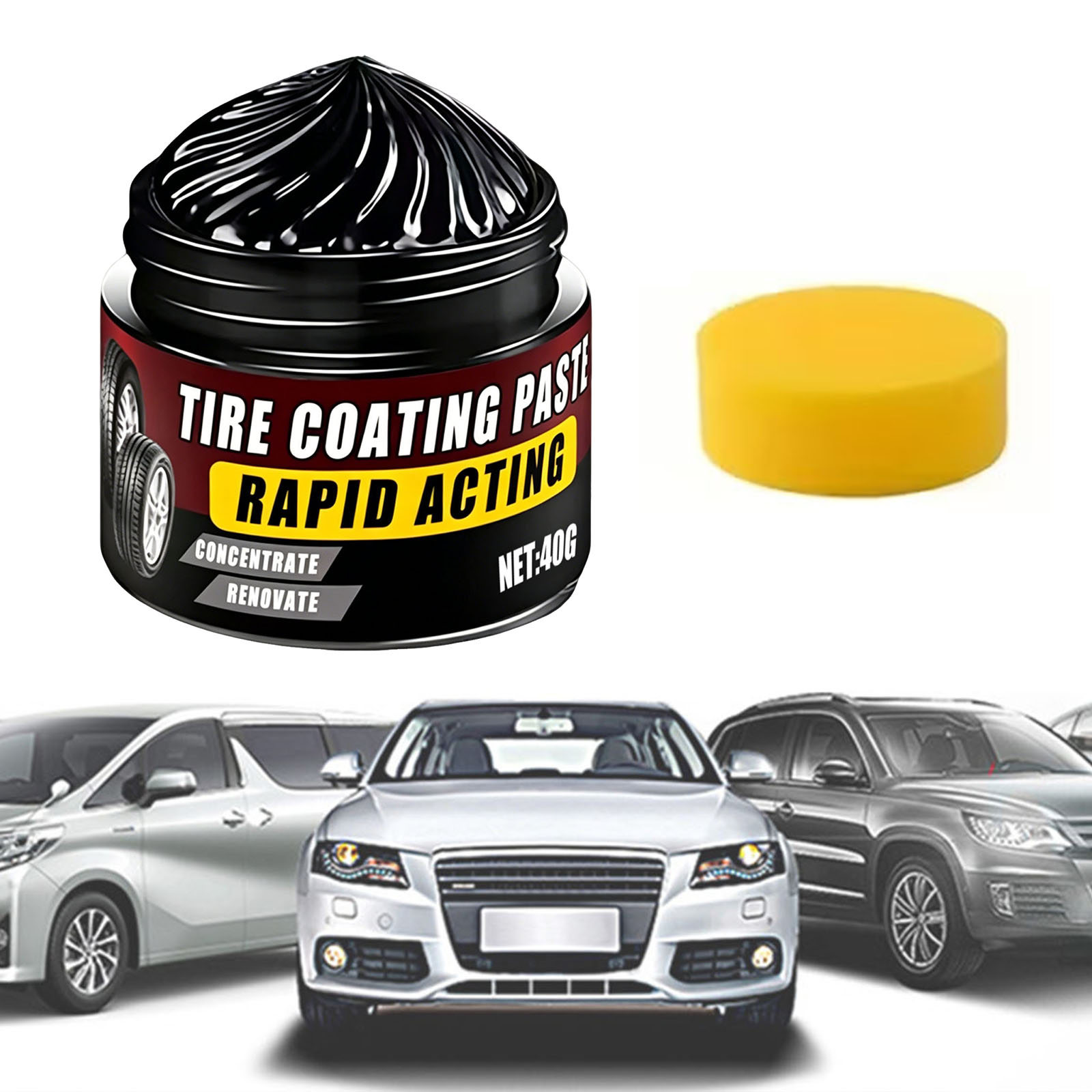Trim Restorer Plastic - طلاء إطارات للحماية من الأشعة فوق