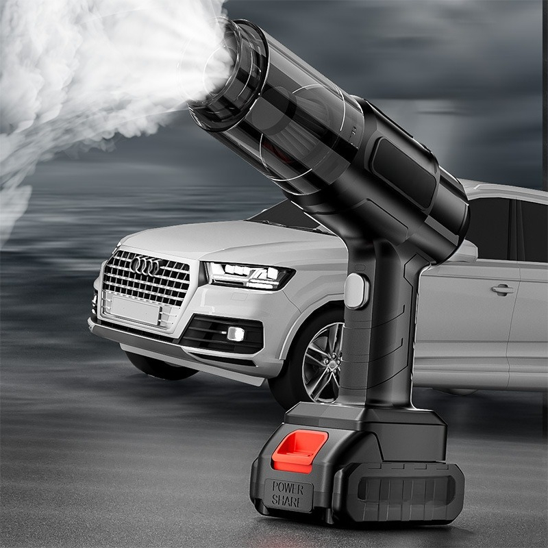 مكنسة كهربائية لاسلكية للسيارة - مراجعة Dryer Car Blower وسعره